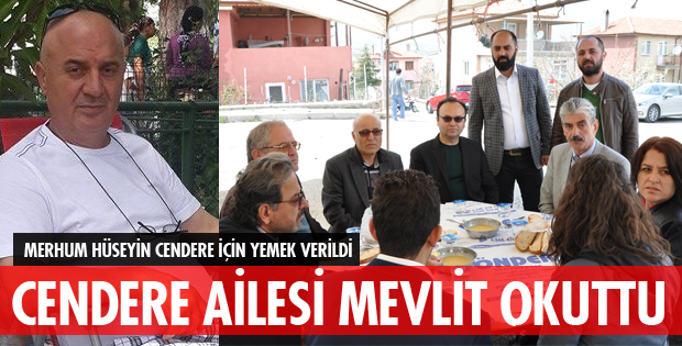CENDERE AİLESİ MEVLİD OKUTTU