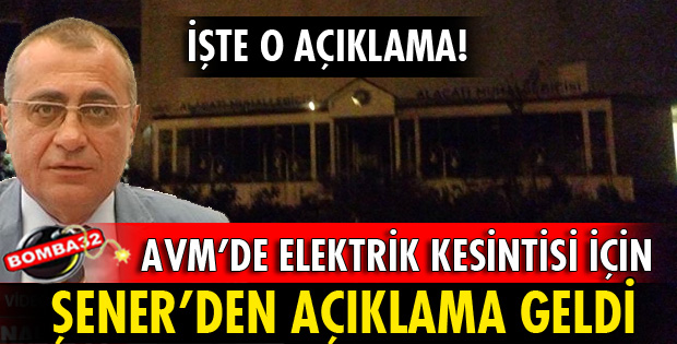 CENTRUM GARDEN'DAN ELEKTRİK KESİNTİSİ AÇIKLAMASI
