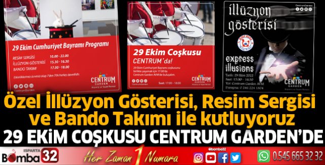Centrum Garden'de 29 Ekim Coşkusu