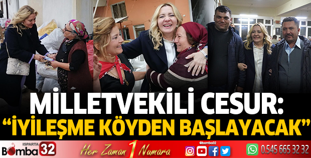 Cesur, gezmedik köy bırakmıyor