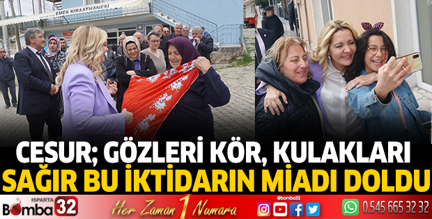 Cesur, Keçiborlu'da