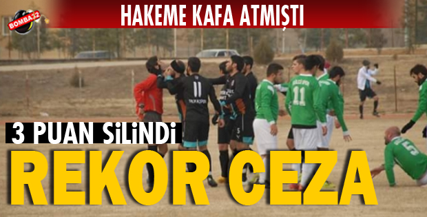 CEZA YAĞDI!