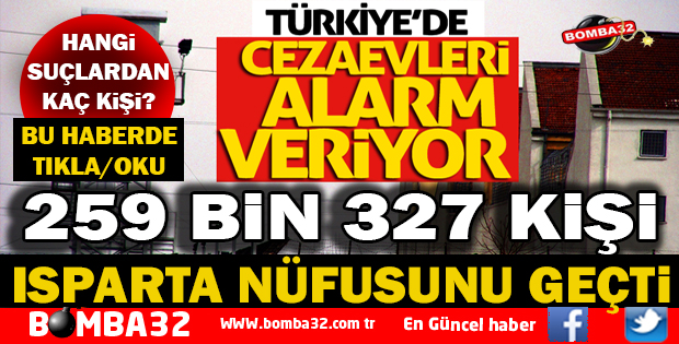 CEZAEVLERİNDE EN ÇOK UYUŞTURUCU SUÇUNDAN YATAN VAR!