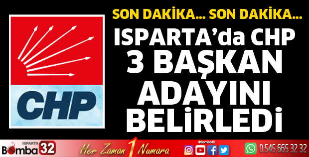 CHP 3 Başkan adayını belirledi