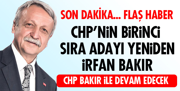 CHP BAKIR İLE DEVAM!