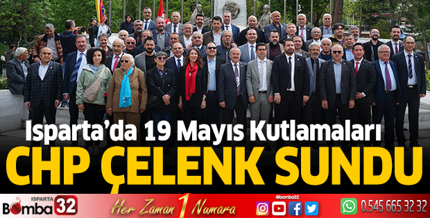 CHP çelenk sundu