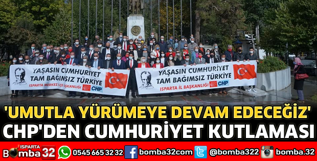 CHP CUMHURİYET BAYRAMINI KUTLADI