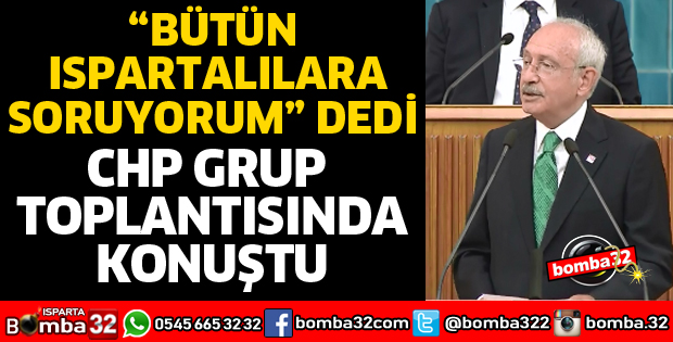 CHP GENEL BAŞKANI GÜLÜN KİLOGRAM FİYATININ NEDEN DÜŞTÜĞÜNÜ SORDU