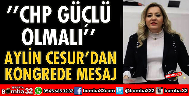 CHP GÜÇLÜ OLMALI