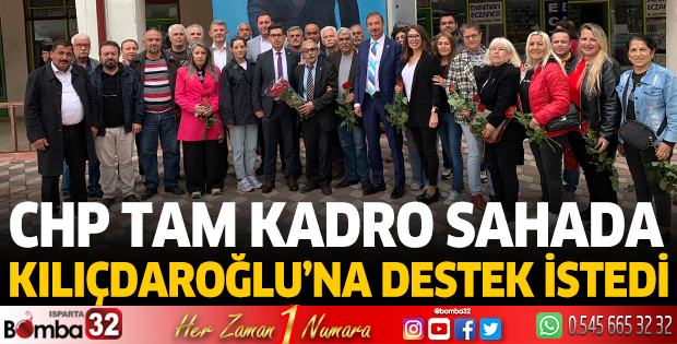 CHP heyeti tam kadro Atabey’de