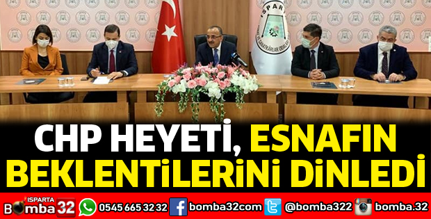 CHP heyetinden, Başkan Tural'a ziyaret