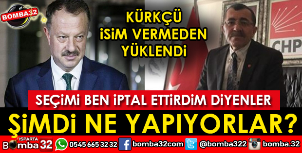 CHP İL BAŞKANI SEÇİMİ İPTAL ETTİRENLERE YÜKLENDİ
