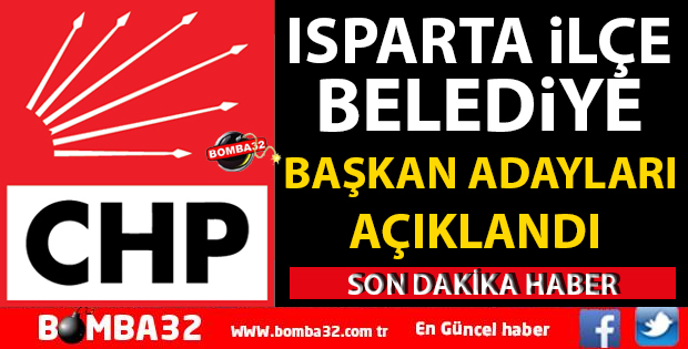 CHP İLÇE BELEDİYE BAŞKAN ADAYLARINI BELİRLEDİ