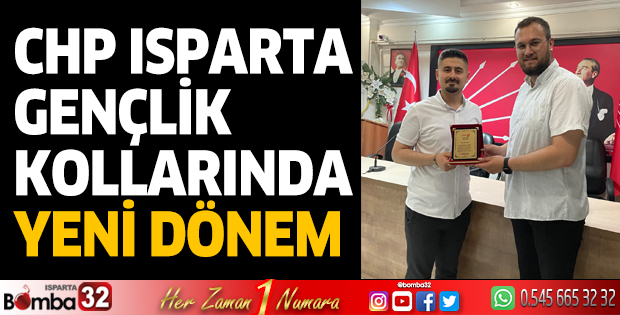 CHP Isparta Gençlik Kollarında yeni dönem 
