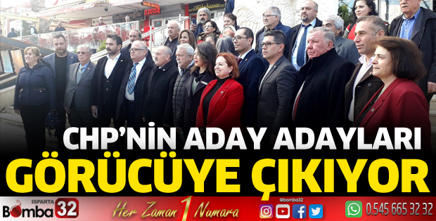 CHP Isparta'da aday adaylarını tanıtıyor