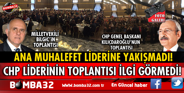 CHP LİDERİ BEKLENEN İLGİYİ GÖREMEDİ