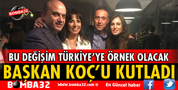 CHP MİLLETVEKİLİ ADAYI CEYHAN BAŞKAN KOÇ'U KUTLADI
