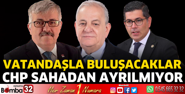 CHP Milletvekilleri halkla bir araya gelecek 