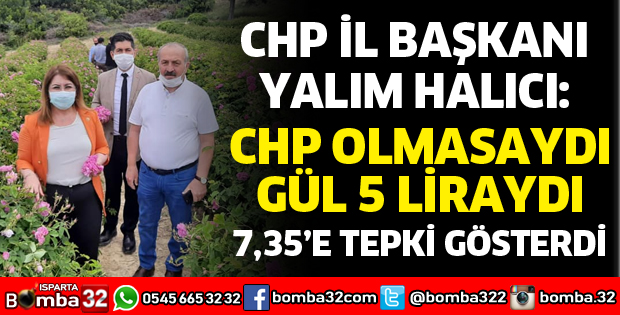CHP OLMASAYDI GÜL 5 LİRAYDI