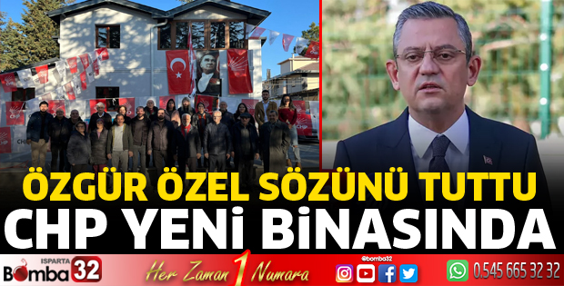 CHP yeni binasına taşındı 