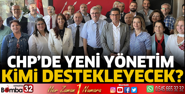 CHP yönetimi kimi destekleyecek?