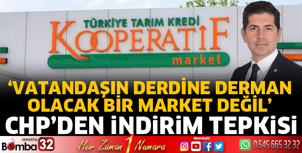 CHP’den indirim tepkisi
