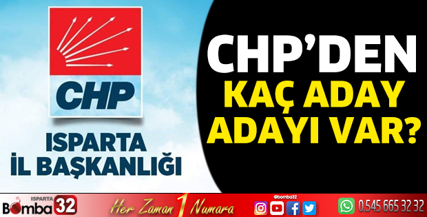 CHP’den kaç aday adayı var?