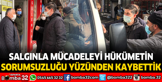 Chp’li Halıcı: Salgınla mücadeleyi hükümetin sorumsuzluğu yüzünden kaybettik
