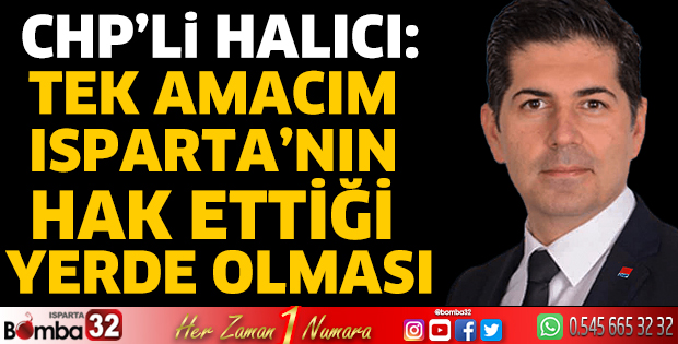 CHP’li Yalım Halıcı’dan yeni yıl mesajı