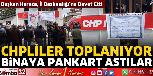 CHP’liler partide toplanıyor