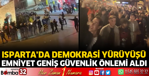 CHP’nin Demokrasi Nöbeti yürüyüşü sürüyor