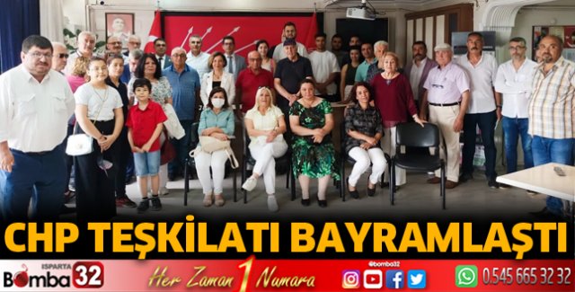CHP'de bayramlaşma