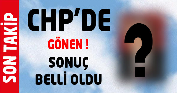 Chp'de Gönen'in Seçim Sonucu Belli Oldu