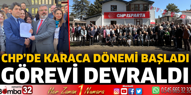 CHP'de Karaca dönemi başladı