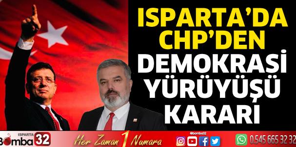 CHP'den demokrasi yürüyüşü kararı