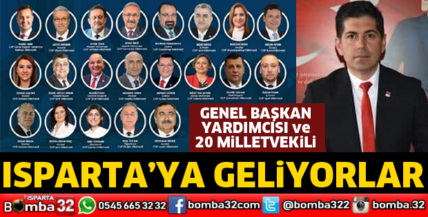 CHP'den Isparta Çıkarması