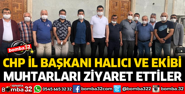 CHP'DEN MUHTARLARA ZİYARET