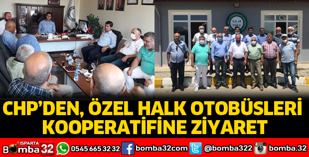 CHP'DEN ÖZEL HALK OTOBÜSLERİNE ZİYARET