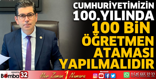 CHP'li Halıcı'dan 24 Kasım Öğretmenler Günü mesajı