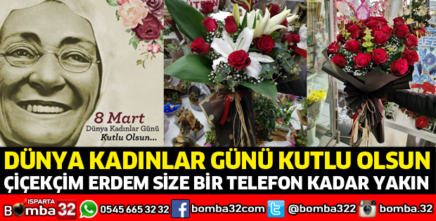 Çiçekçim Erdem size bir telefon kadar yakın