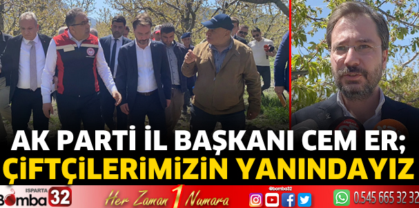 Çiftçilerimizin yanındayız