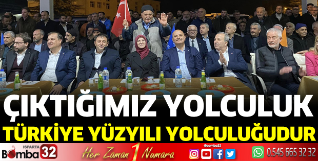 Çıktığımız yolculuk, Türkiye Yüzyılı yolculuğudur