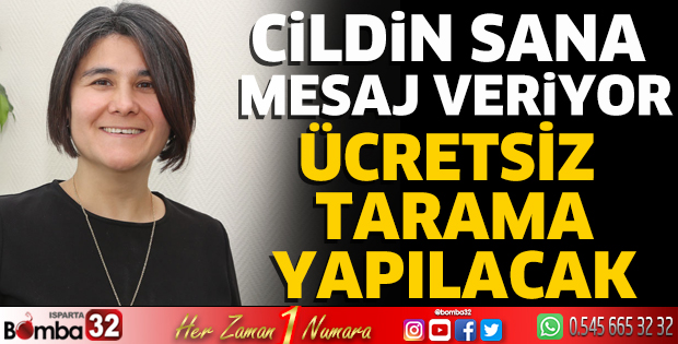 Cildin sana mesaj veriyor