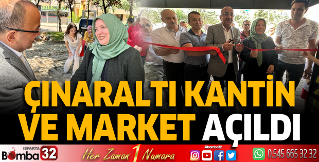 Çınaraltı Kantin ve market açıldı