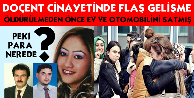 CİNAYETTE ŞOK GELİŞME
