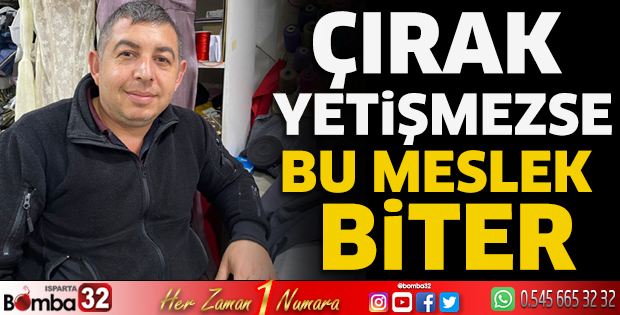 Çırak yetişmezse bu meslek biter