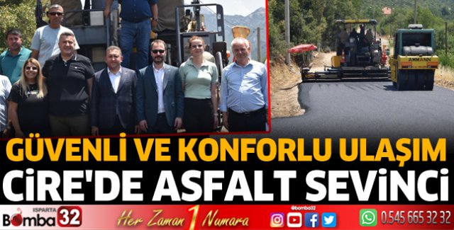 Cire'de asfalt sevinci