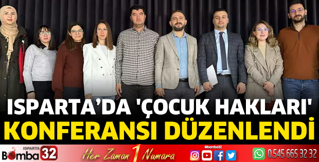 'Çocuk Hakları' konferansı düzenlendi