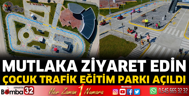 Çocuk Trafik Eğitim Parkı hizmette