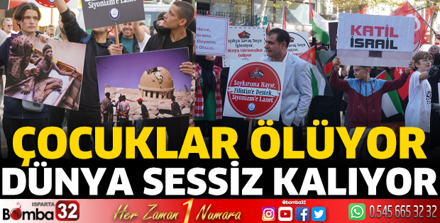 Çocuklar ölüyor, dünya sessiz kalıyor 